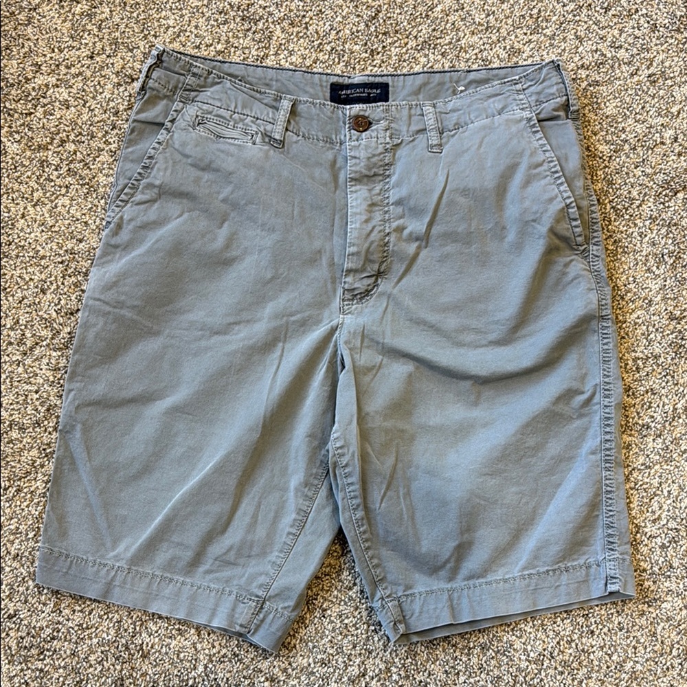 American Eagle Gray Men Shorts